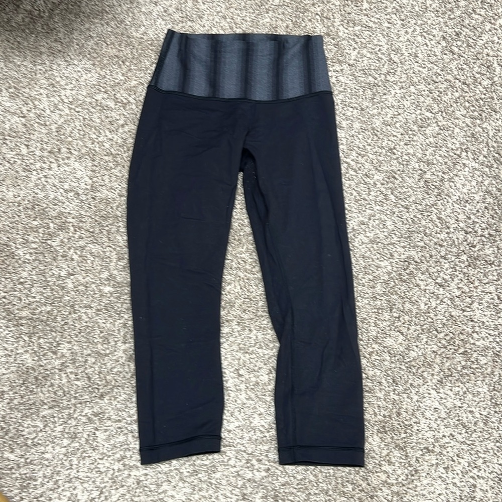 Black Lululemon cotton leggings